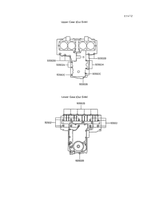 ZX500 Болты крепления картера