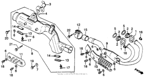 XL500S Xl500s muffler 79-81