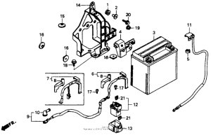 ST1100 Аккумулятор