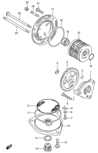 GN125 Маслонасос