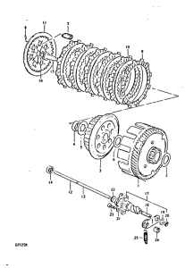GP125 Бендикс