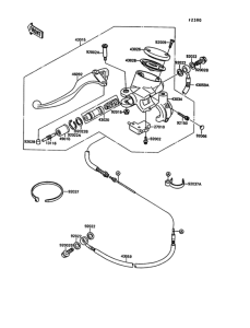 VN1500 Цилиндр сцепления