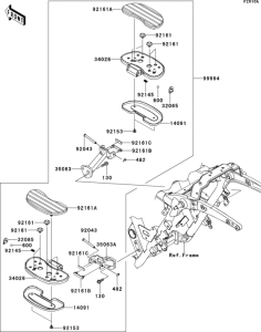 VN1700 Accessory(pass.floorbord)