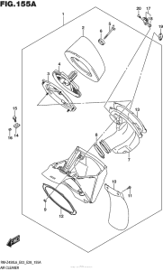 RM-Z450 Воздушный фильтр