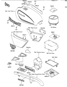 KZ1000 Наклейки