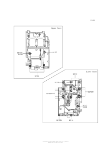 EX300 Болты крепления картера