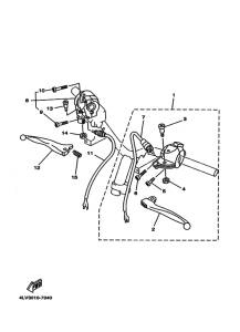 YJ50S ハンドルスイツチ. レバー