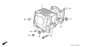 XR70R Цилиндр