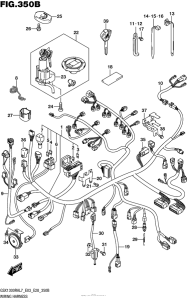 GSX1300R (ABS) Wiring Harness (Gsx1300Ral7 E28)