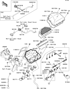 ZX600 Air cleaner(1 / 2)