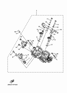 FZ07 Впускная система 2