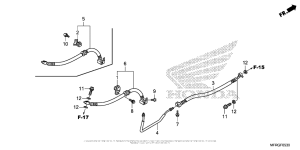 VT1300CR Brake Line (1)