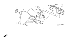 SZX50 Handle cover /  steering handle