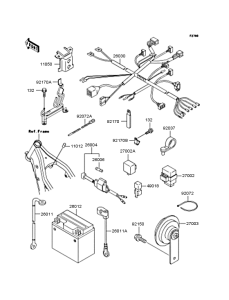 KLX250 Электрика
