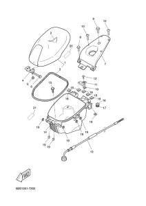YQ50L Seat & carrier