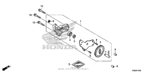 MSX125 Масляный насос