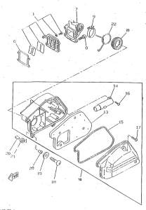 CW50RSX Впускная система