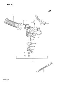 FA50 Left handle switch