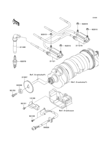 ZR1200 Катушка зажигания