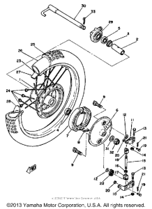 IT465J Переднее колесо