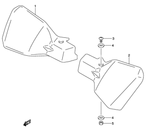 DL1000 Knuckle cover