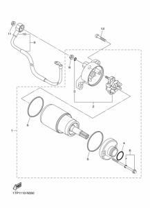 XVS950CU スタ-テイングモ-タ