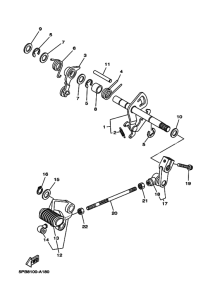 XVS1100 XVS11W Shaft shift