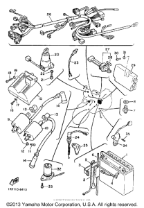 XV700SSC Электрика