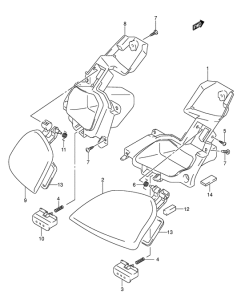 AN250 Front panel box
