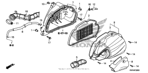 PCX125 Воздушный фильтр