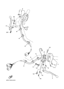 XV17PCSC Handle switch & lever