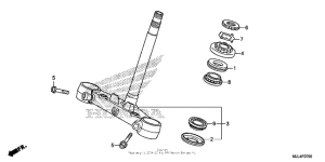 NC700X (DCT) Траверса нижняя