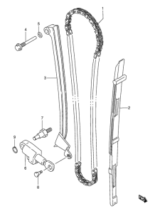 LS650 Держатель направляющей