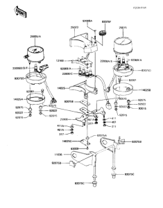 KZ1000 Спидометр
