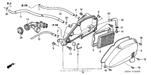 CHF50A Воздушный фильтр