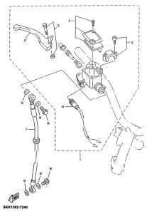 YN100 Главный тормозной цилиндр