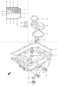 GSF600 Маслосборник