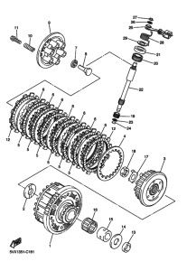 FZ6SW FZS6W Бендикс