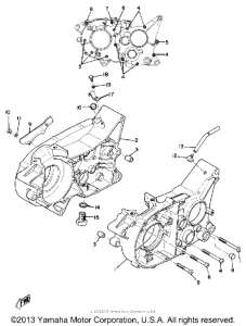 RT2MX Картер двигателя