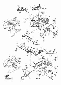 FJR1300A Обтекатель 2