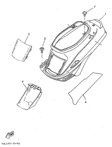 CW50 Боковые обтекатели