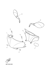 XN125 Обтекатель 1