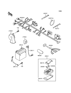 BJ250 Электрика