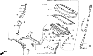 XR600R Приборы