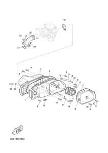 XN150 Впускная система