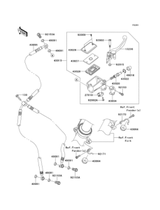 ZR1200 Главный тормозной цилиндр