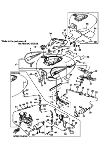 XVS1100 XVS11W Tank fuel