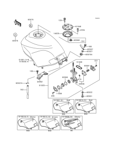 EX250 Fuel tank(1 / 3)