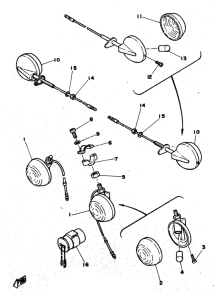 TY50 Поворотники