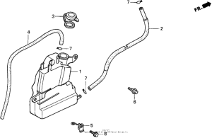 ST1100 St1100 reserve tank